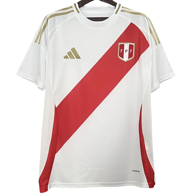 24-25 Peru Home Fans Soccer Jersey