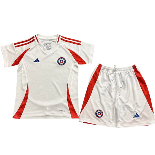 24-25 Chile Away Kids Soccer Jersey
