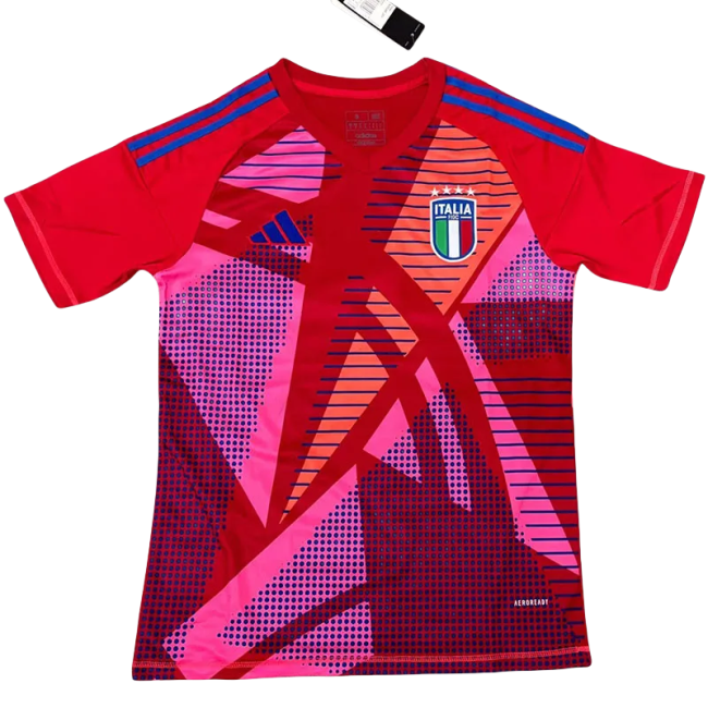 24-25 Italy Red GoalKeeper Soccer Jersey