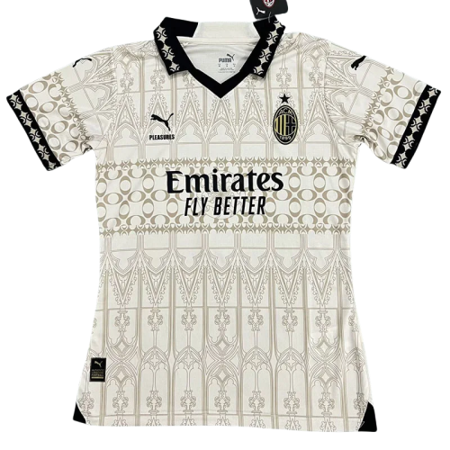 23-24 ACM Cream Color Joint Edition Women Soccer Jersey