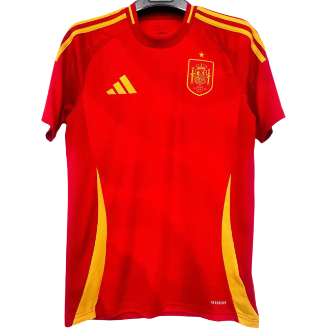 24-25 Spain Home 1:1 Fans Soccer Jersey