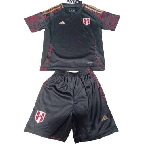 24-25 Peru Away Kids Soccer Jersey
