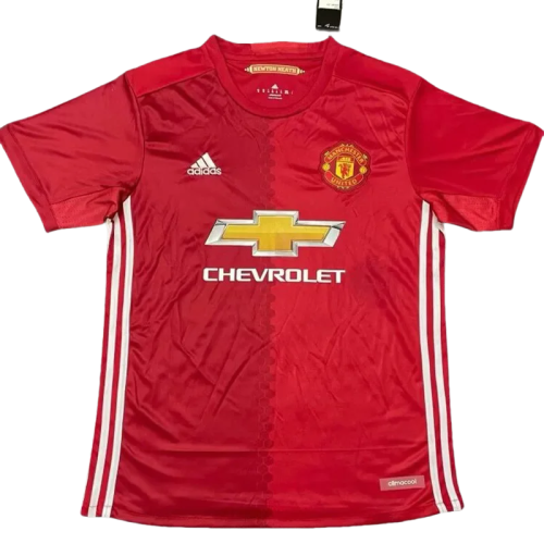 2016-2017 Man Utd Home Retro Soccer Jersey