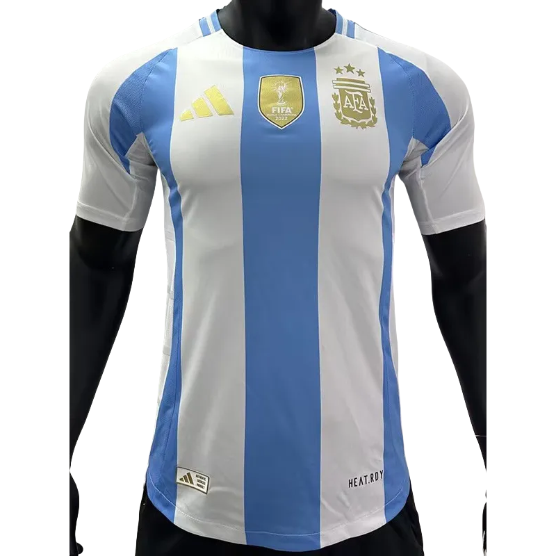 24-25 Argentina Home Player Version Soccer Jersey #FWCC