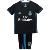 2017-2018  Real Madrid  Away Kids Retro Soccer Jersey