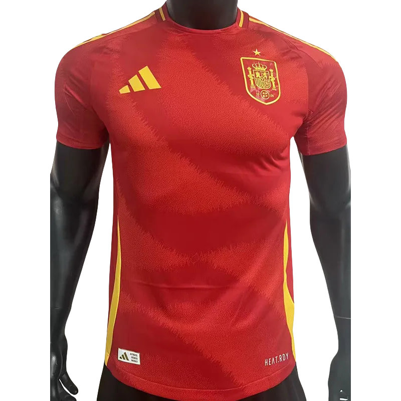 24-25 Spain Home Player Version Soccer Jersey