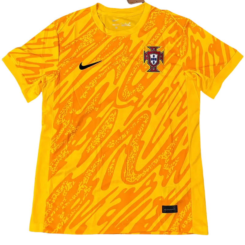 24-25 Portugal Yellow GoalKeeper Soccer Jersey