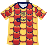 24-25 Mens  Barcelona  Red Yellow Training shirts