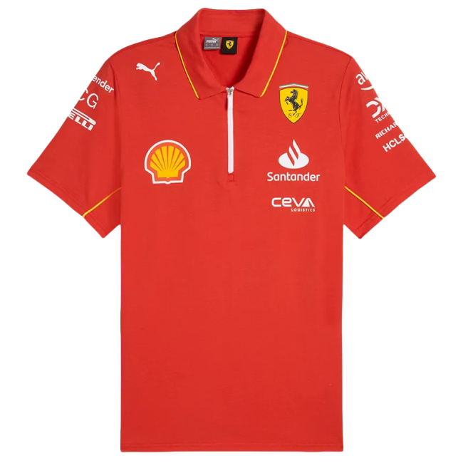 2024 Ferrari Red Polo Racing Suit
