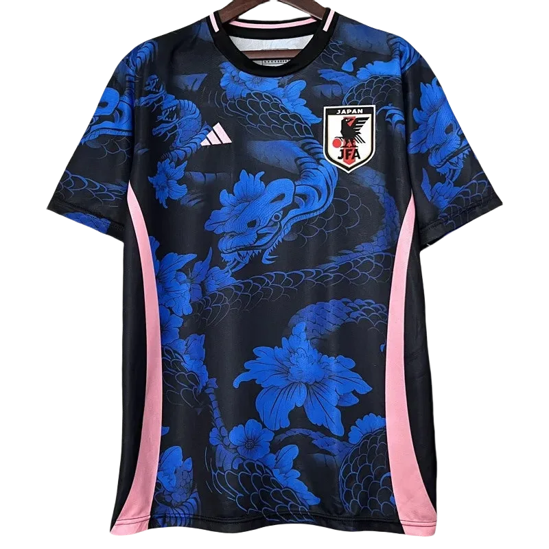 2024 Japan Blue Black Special Edition Fans Training Shirts