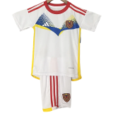 24-25 Venezuela Away Kids Soccer Jersey
