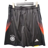 24-25 Germany Black Shorts Pants