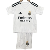 24-25 Real Madrid Home Kids Soccer Jersey