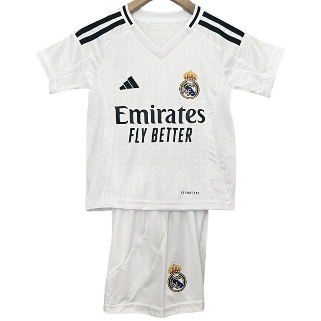 24-25 Real Madrid Home Kids Soccer Jersey