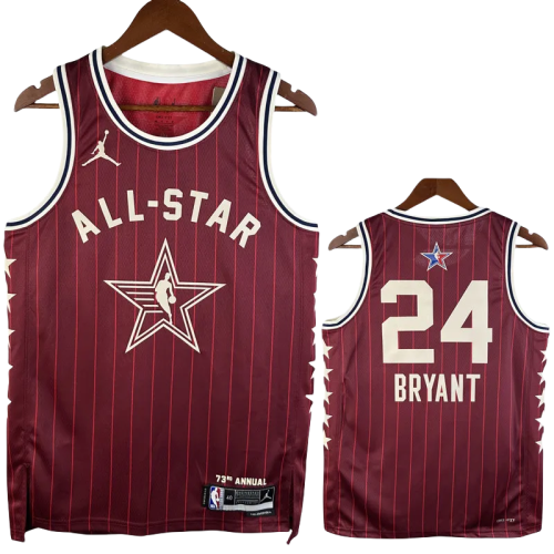 23-24 ALL-STAR BRYANT #24 Red Top Quality Hot Pressing NBA Jersey