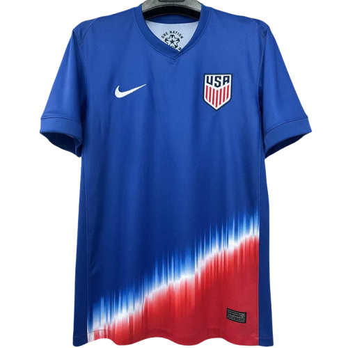 24-25 USA Away 1:1 Fans Soccer Jersey