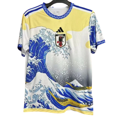 23-24 Japan Yellow & Blue Special Edition Fans Soccer Jersey