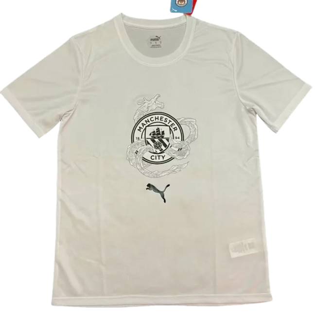 2024 Man City White Special Edition Training Shirts