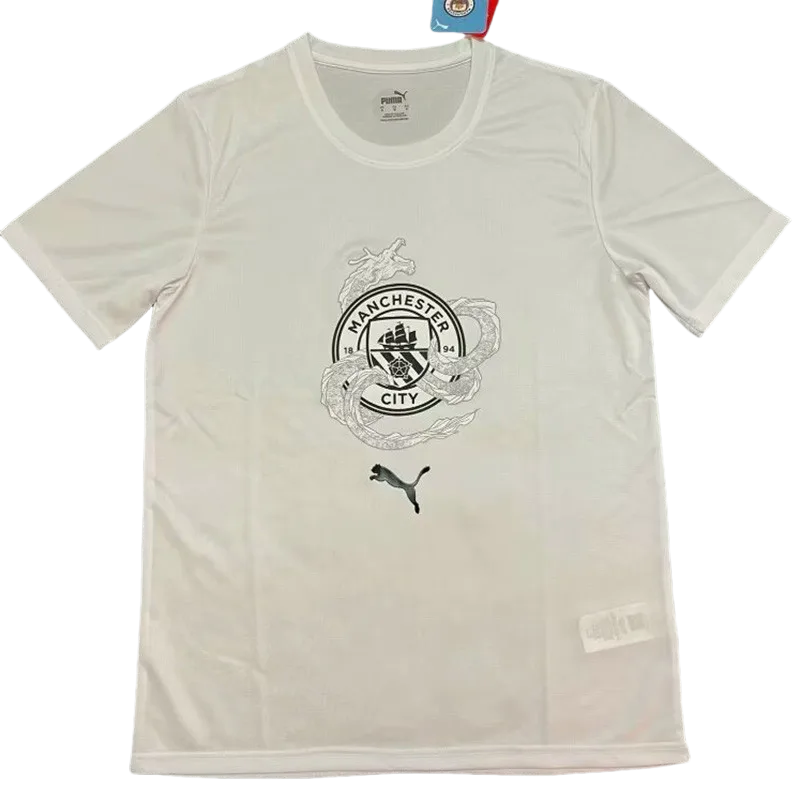 2024 Man City White Special Edition Training Shirts