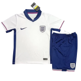 24-25 England Home Kids Soccer Jersey