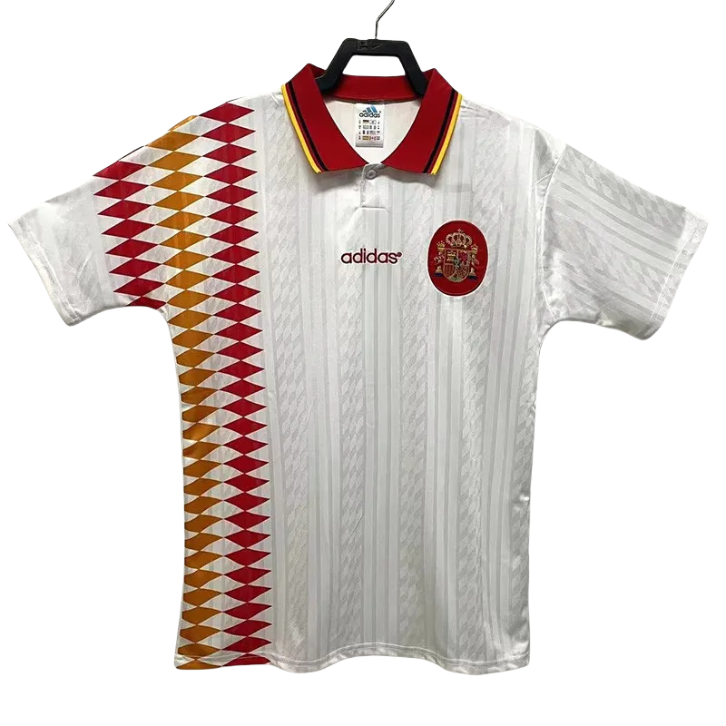 1994 Spain Away Retro Soccer Jersey