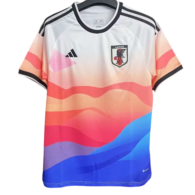 23-24 Japan Pink Blue Special Edition Fans Soccer Jersey