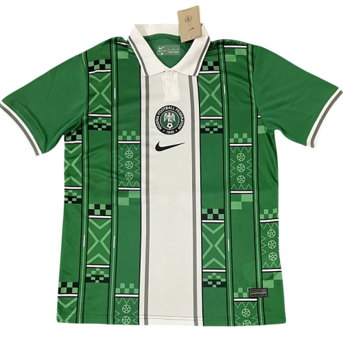2024 Nigeria Green Special Edition Fans Soccer Jersey