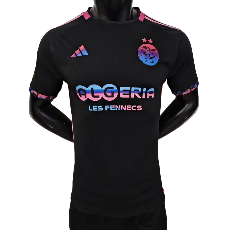2024 Algeria Black Special Edition Player Version Soccer Jersey #18