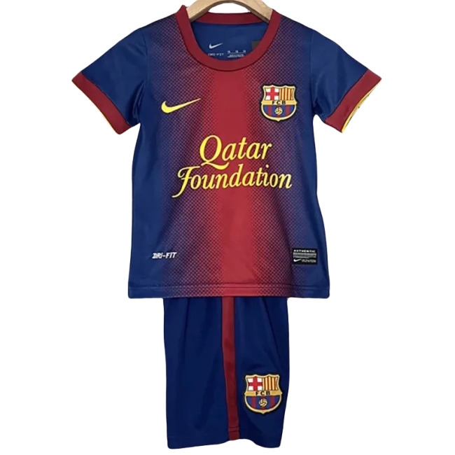 2012-2013  Barcelona Home Kids Retro Soccer Jersey