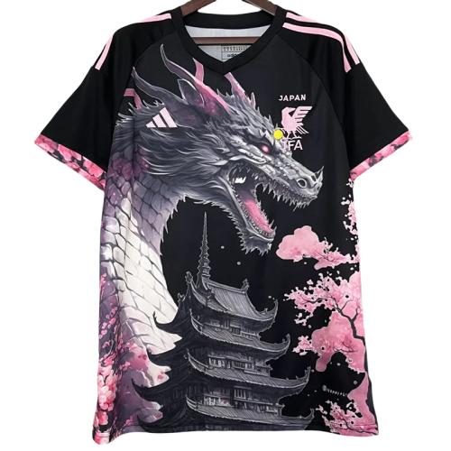23-24 Japan Pink Black Special Edition Fans Soccer Jersey