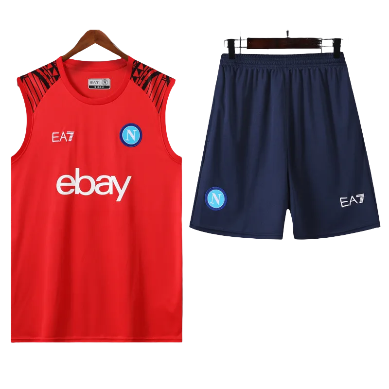 24-25 Napoli Red Tank top and shorts suit