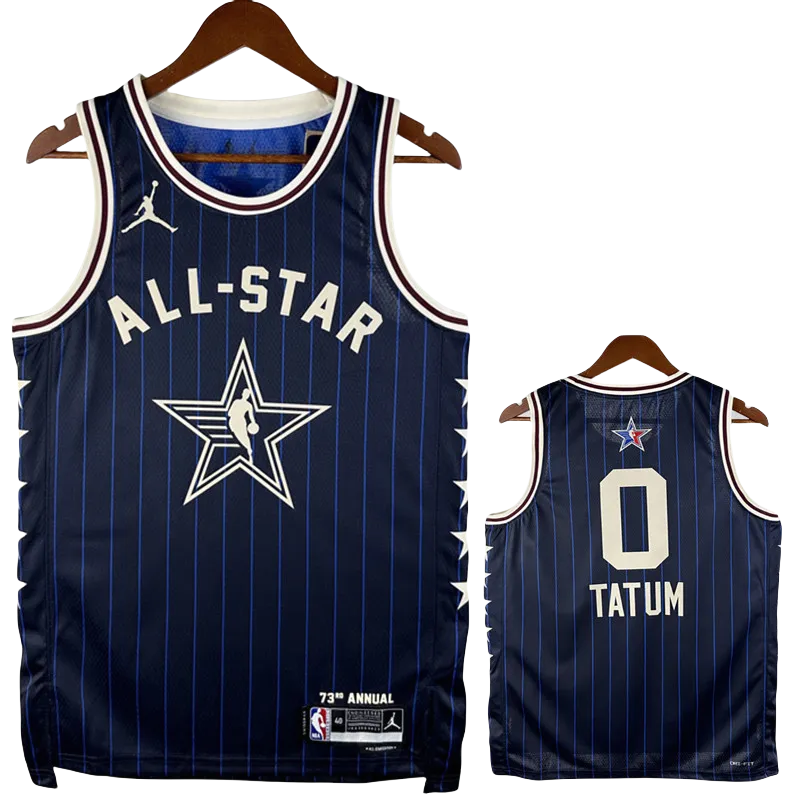 23-24 ALL-STAR TATUM #0 Blue Top Quality Hot Pressing NBA Jersey