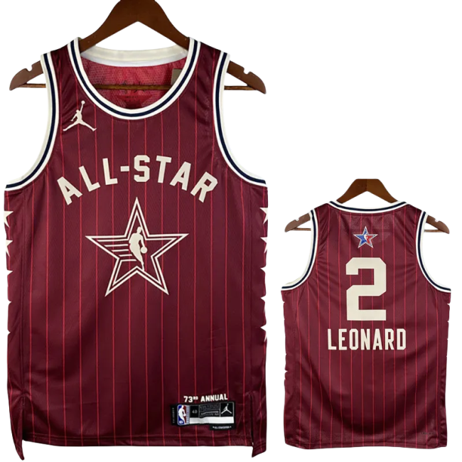 23-24 ALL-STAR GILGEOUS-ALEXANDER #2 Red Top Quality Hot Pressing NBA Jersey