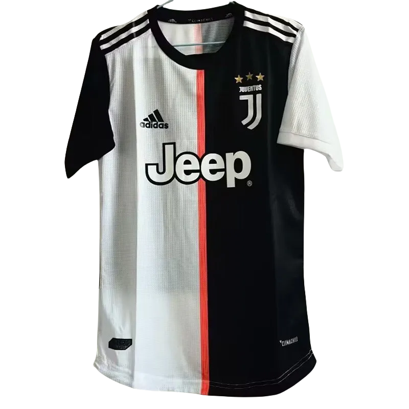2019-2020 JUV Home Retro Player Version Soccer Jersey