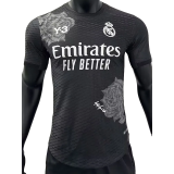 23-24  Real Madrid Y-3 Black Player Version Soccer Jersey