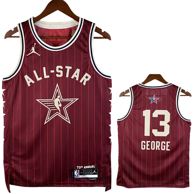 23-24 ALL-STAR GEORGE #13 Red Top Quality Hot Pressing NBA Jersey