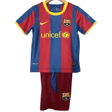 2010-2011  Barcelona  Home Kids Retro Soccer Jersey