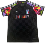 2024 Italy Black Joint Edition Training Shirts