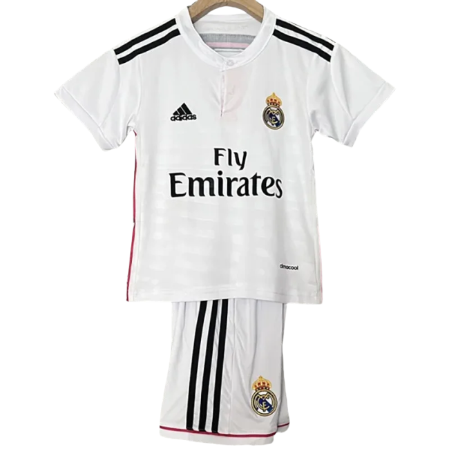 2014-2015 Real Madrid Home Kids Retro Soccer Jersey