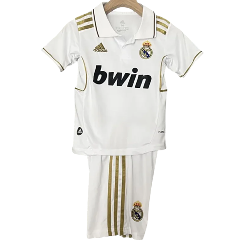 2011-2012 Real Madrid Home Kids Retro Soccer Jersey