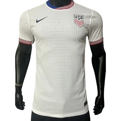 24-25 USA Home Player Version Soccer Jersey