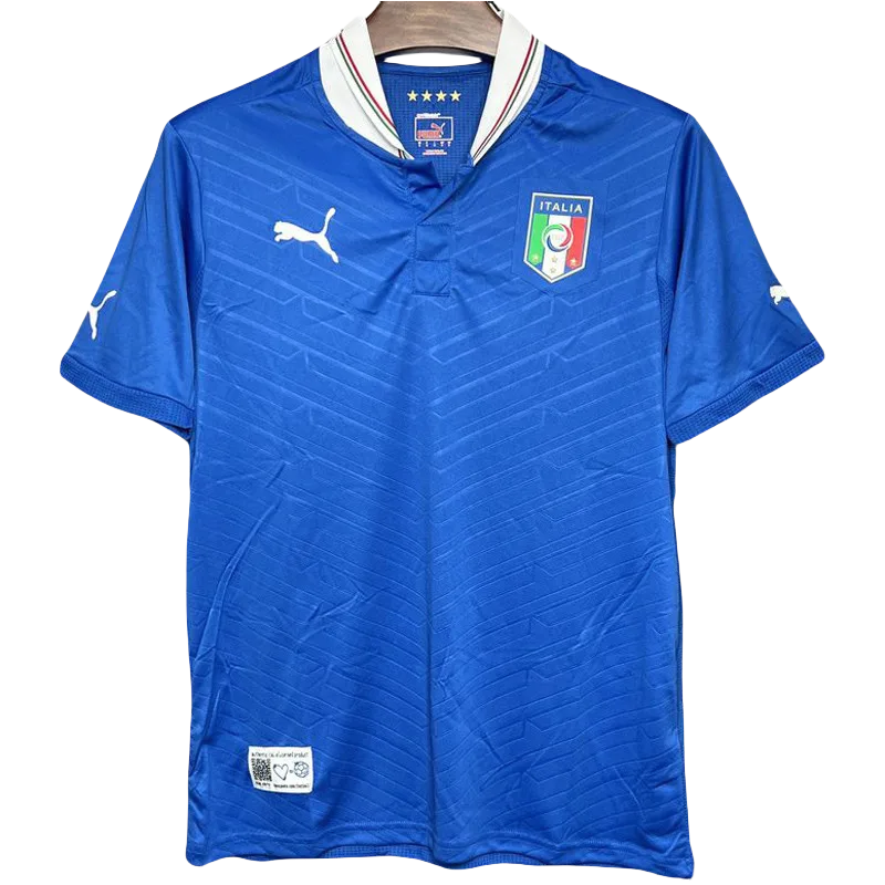 2012 Italy Home Retro Soccer Jersey