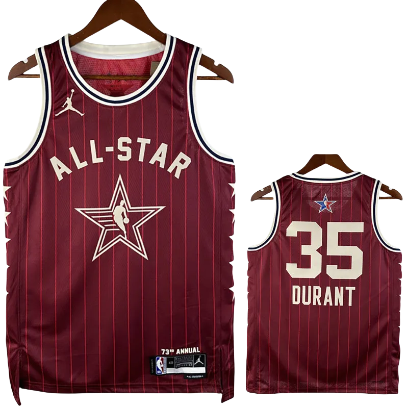 23-24 ALL-STAR DURANT #35 Red Top Quality Hot Pressing NBA Jersey