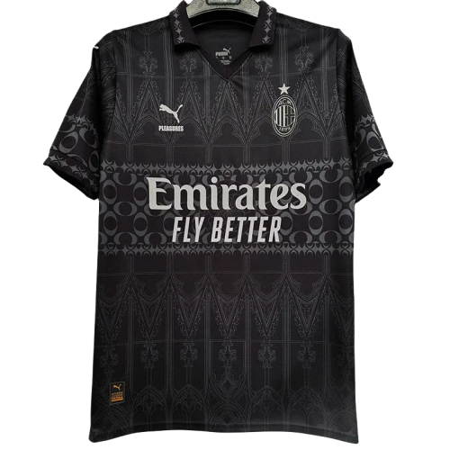 23-24 ACM Black Joint Edition 1:1 Fans Soccer Jersey