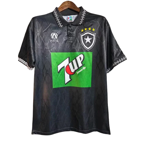 1995 Botafogo Black Retro Soccer Jersey