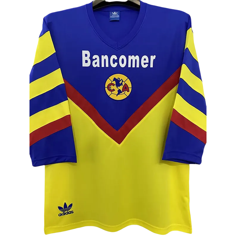 1988-1989 Club America Home Retro Soccer Jersey