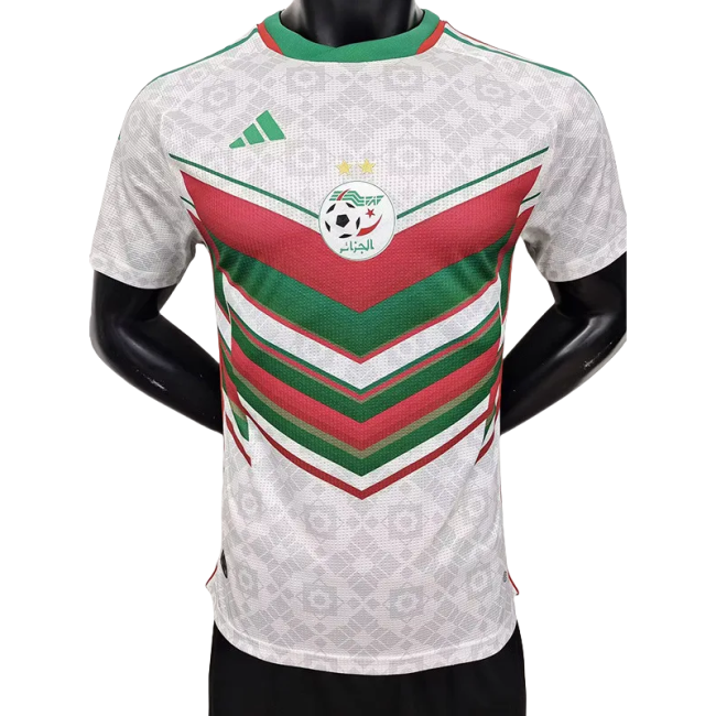 2024 Algeria White Special Edition Player Version Soccer Jersey #20