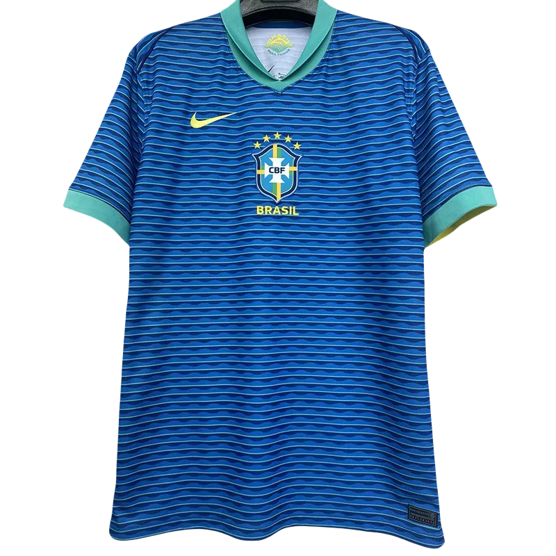 24-25 Brazil Away 1:1 Fans Soccer Jersey