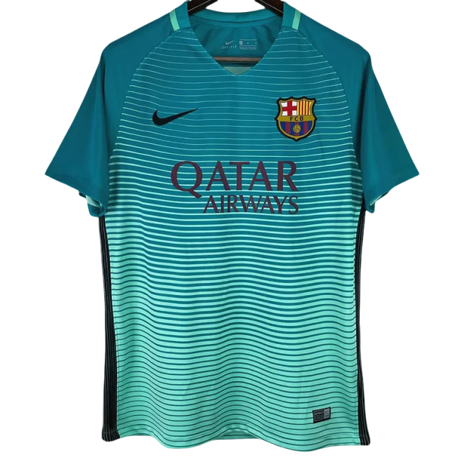 2016-2017 Mens  Barcelona Third Retro Soccer Jersey