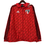 23-24 Sao Paulo Red Windbreaker